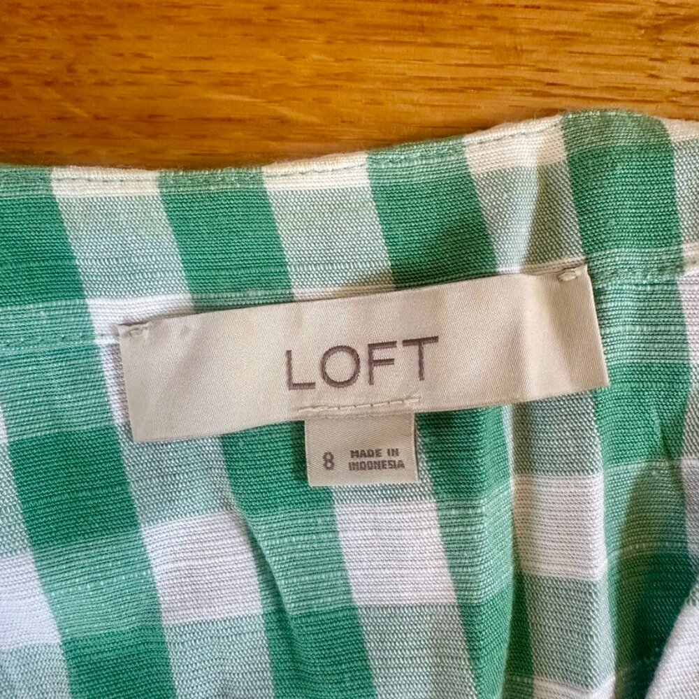 Loft Checkered Mini Dress - Picture 3 of 3